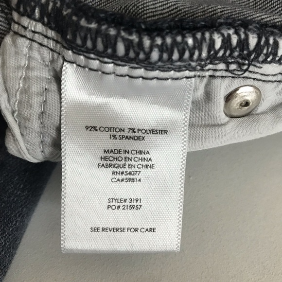 CAbi Grey slim boyfriend jeans size 6 - Picture 6 of 7